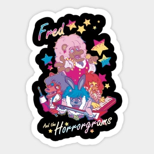 Fred and the Horrorgrams Sticker